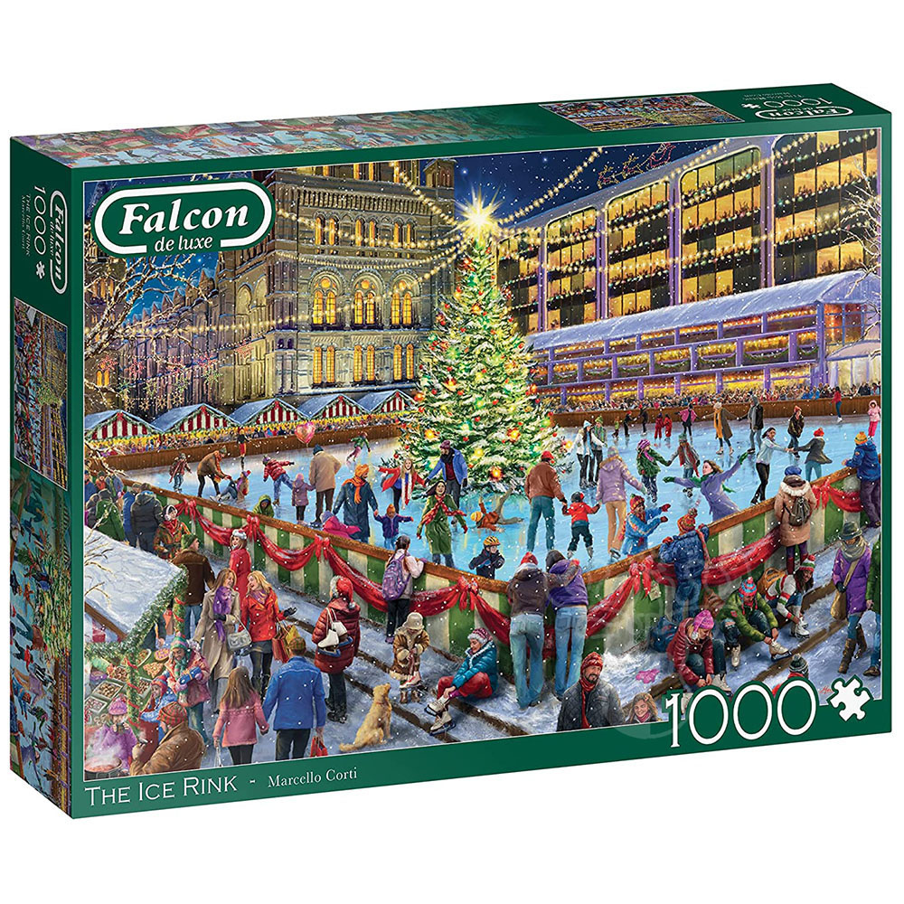 Falcon The Ice Rink Puzzle 1000pcs - Puzzles Canada