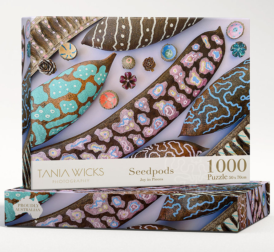 Tania Wicks Seedpods Puzzle 1000pcs