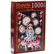 Magnolia Puzzles Magnolia Alice Time - Romi Lerda Special Edition Puzzle 1000pcs