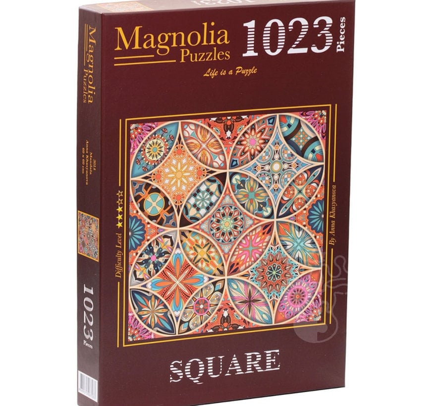 Magnolia Mandala Puzzle 1023pcs