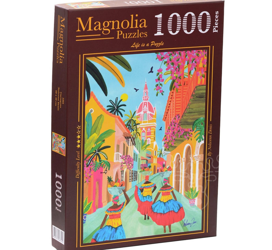 Magnolia Cartagena - Nolwenn Denis Special Edition Puzzle 1000pcs
