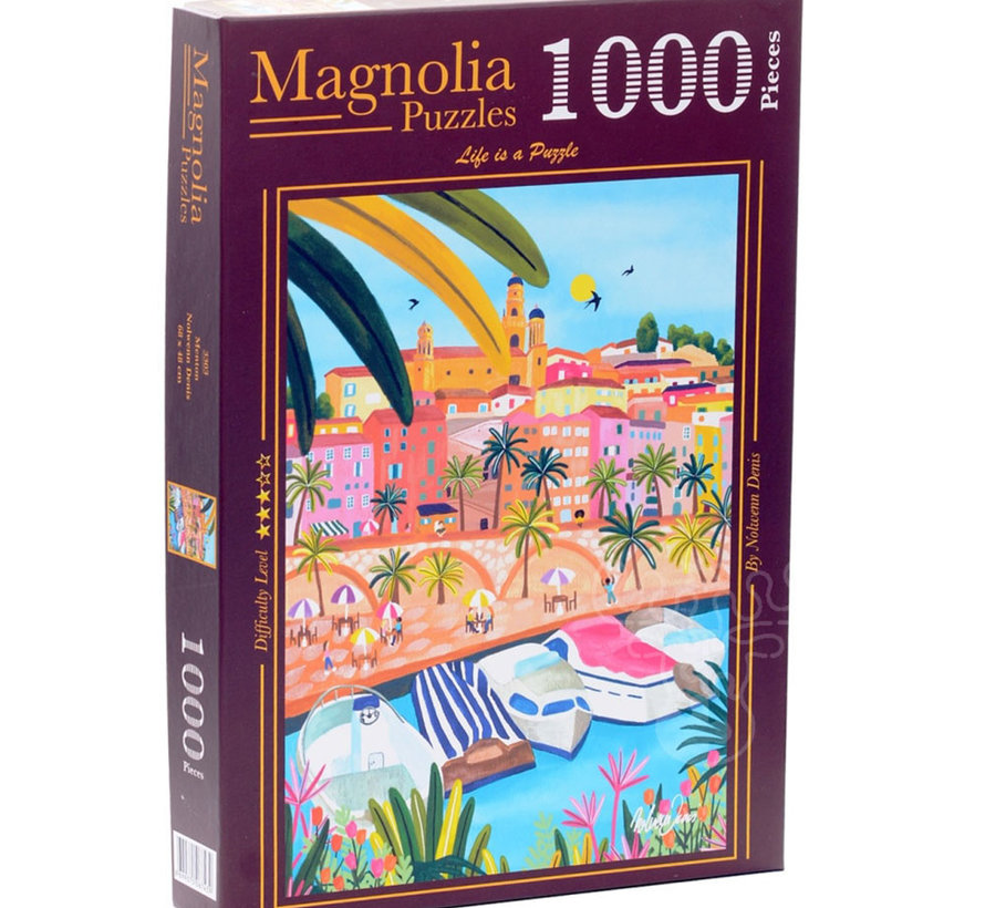 Magnolia Menton - Nolwenn Denis Special Edition Puzzle 1000pcs