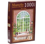 Magnolia Puzzles Magnolia Cat Sanctuary - Sarah Reyes Special Edition Puzzle 1000pcs