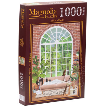 Magnolia Puzzles Magnolia Cat Sanctuary - Sarah Reyes Special Edition Puzzle 1000pcs
