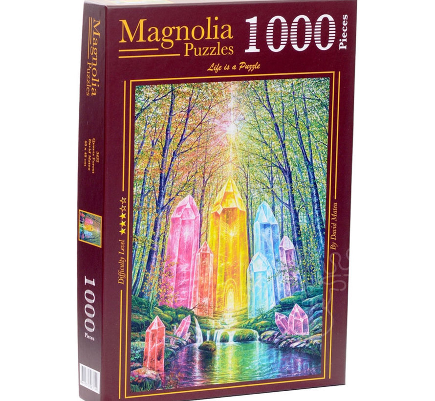 Magnolia Quartz Forest - David Mateu Special Edition Puzzle 1000pcs