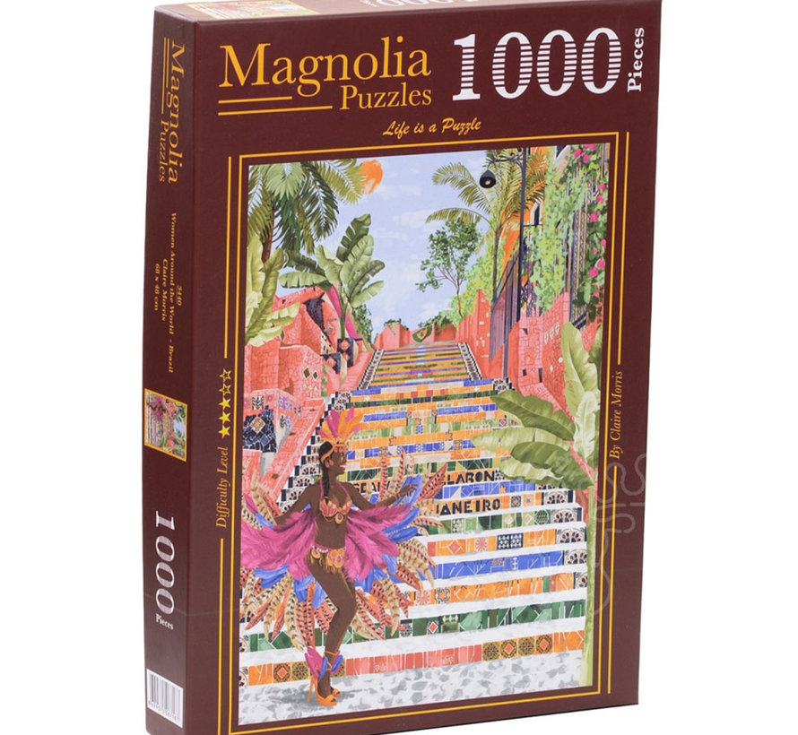 Magnolia Women Around the World - Brazil - Claire Morris Special Edition Puzzle 1000pcs