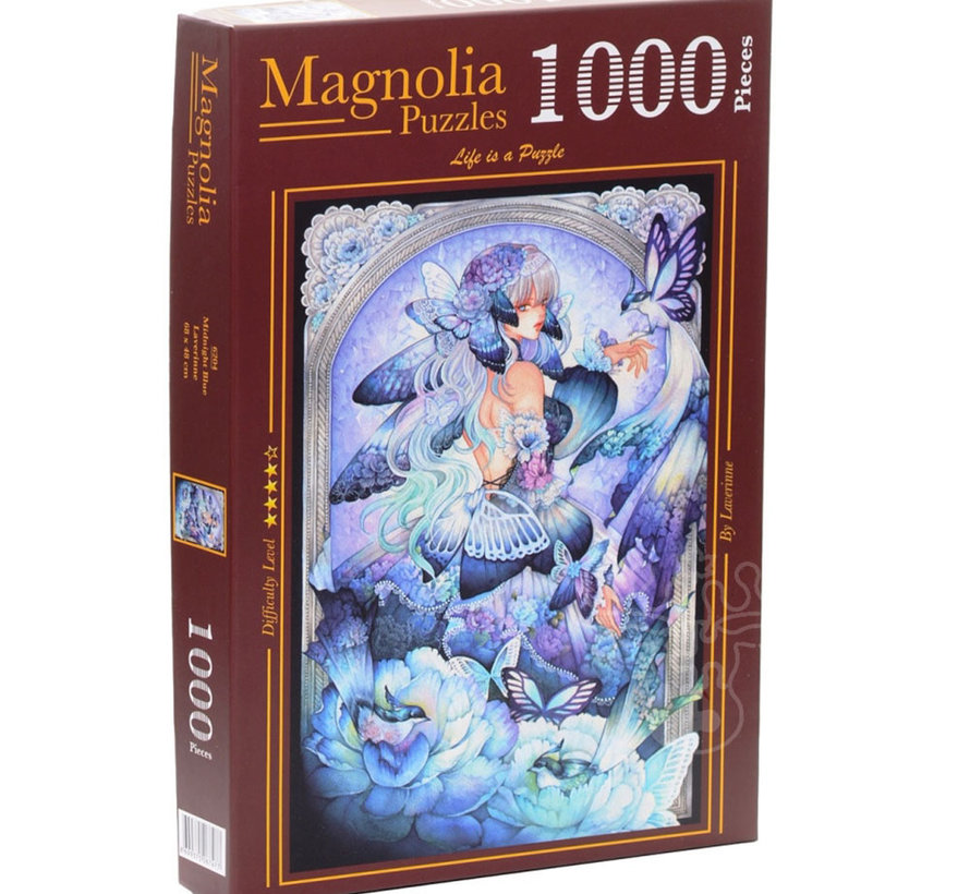 Magnolia Midnight Blue - Laverinne Special Edition Puzzle 1000pcs