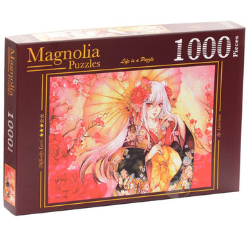 Magnolia Puzzles Magnolia Red Plum - Laverinne Special Edition Puzzle 1000pcs