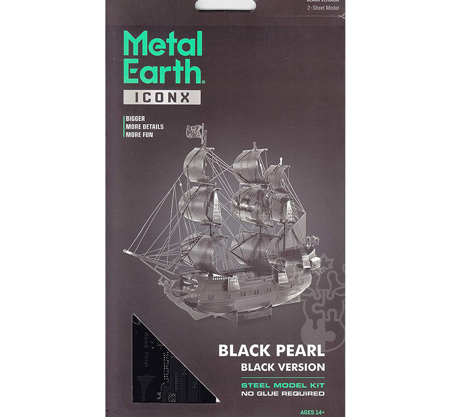 Metal Earth Iconix Black Pearl Model Kit