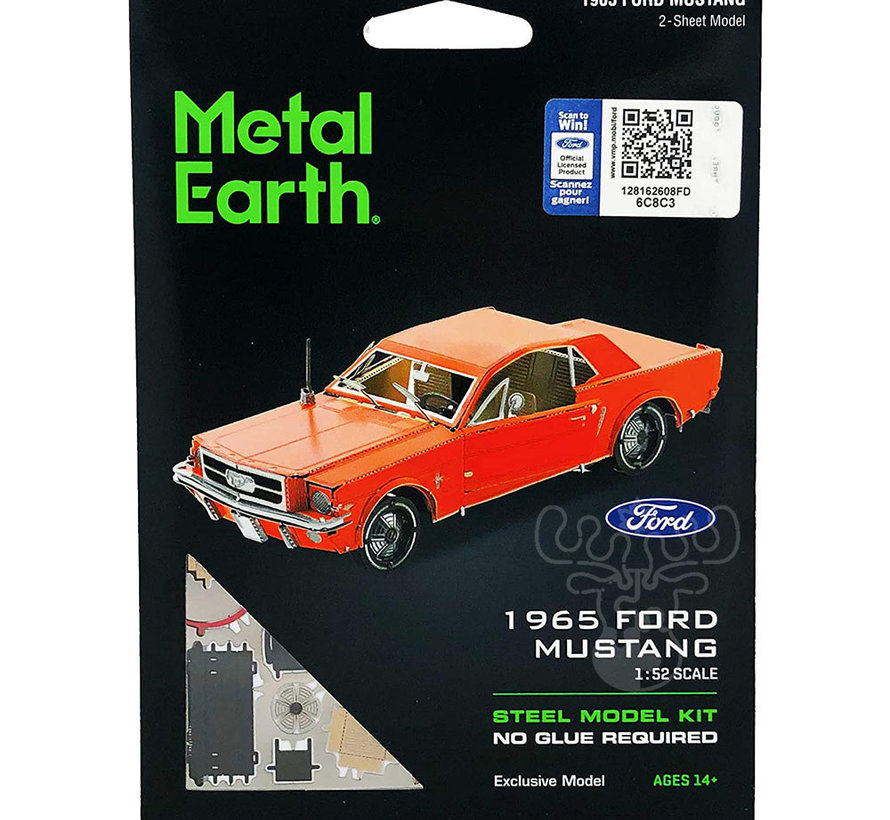 Metal Earth 1965 Ford Mustang Model Kit