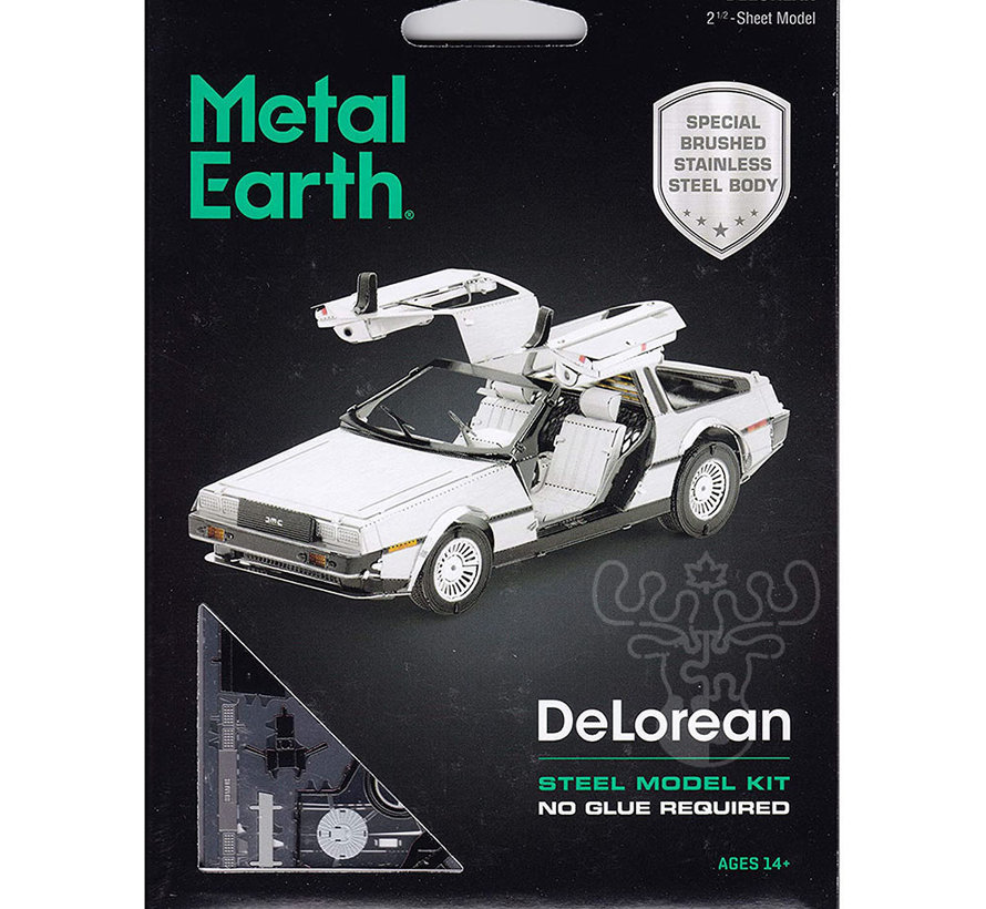 Metal Earth DeLorean Model Kit