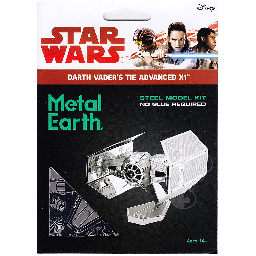 Metal Earth Star Wars Darth Vader Tie Fighter Model Kit - Puzzles Canada