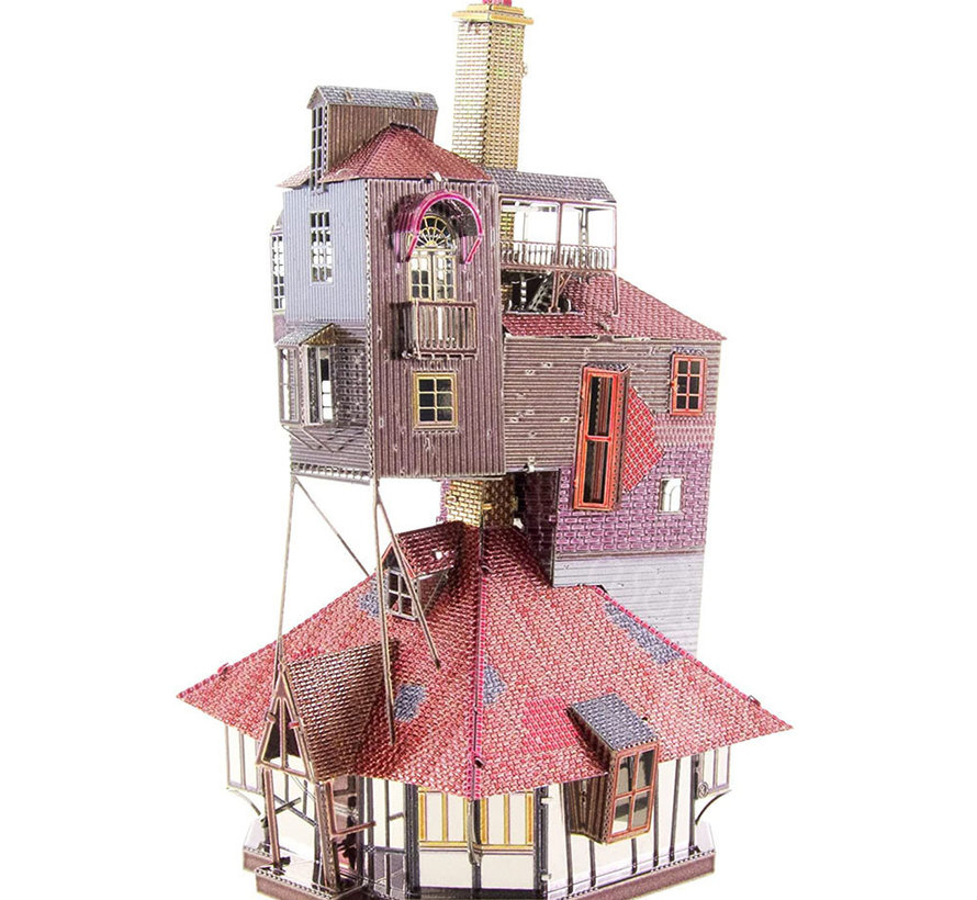 Metal Earth Harry Potter The Burrow in Color Model Kit