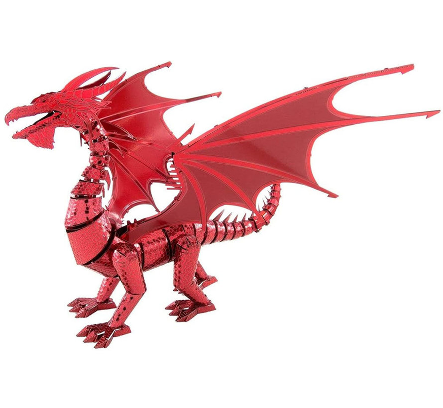 Metal Earth Iconix Red Dragon Model Kit