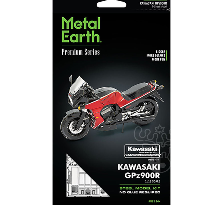 Metal Earth Iconix Kawasaki GPz900Rl Model Kit