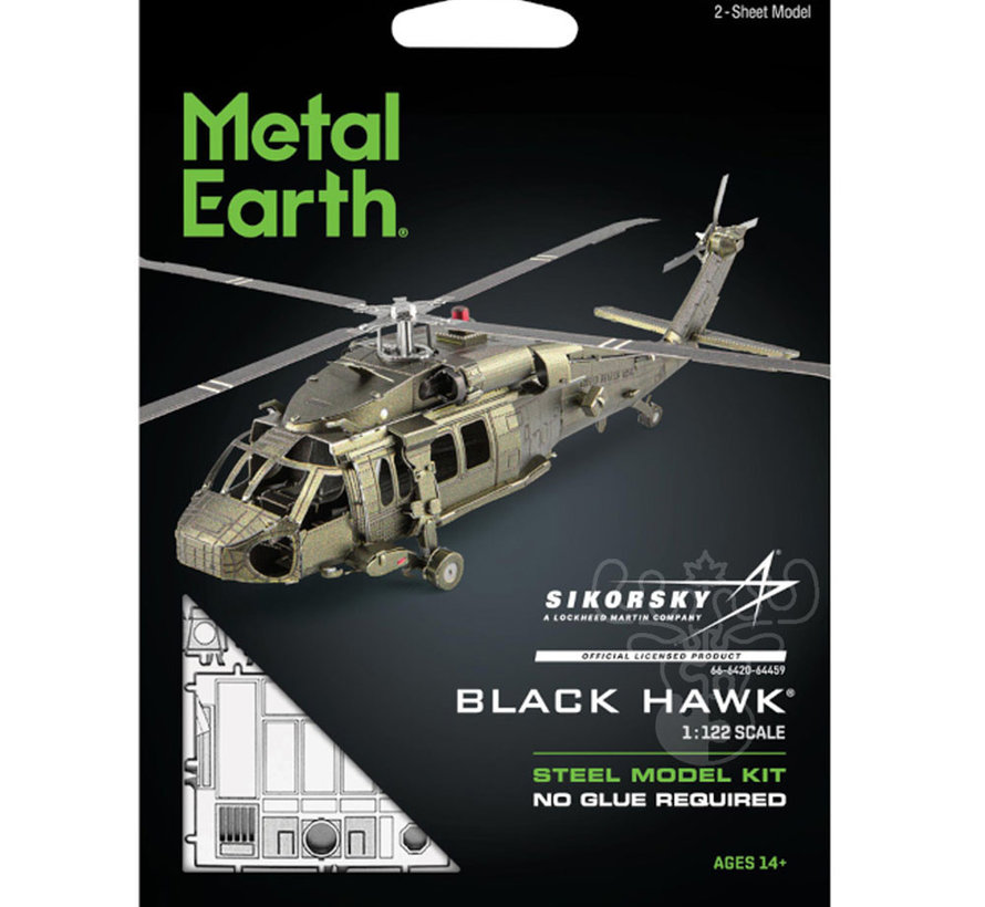 Metal Earth Sikorsky® UH-60 Black Hawk® Model Kit