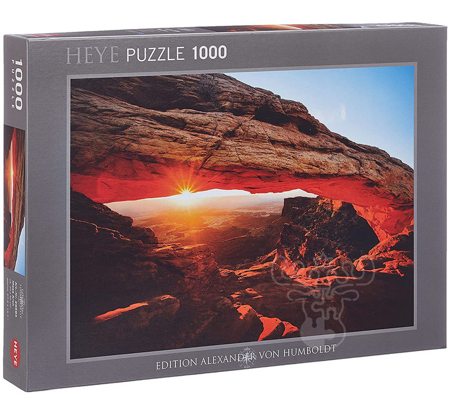 Heye Edition Alexander von Humboldt: Mesa Arch Puzzle 1000pcs