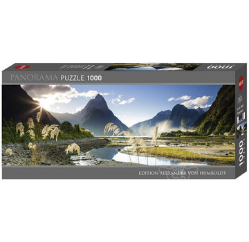 Heye Heye Edition Alexander von Humboldt: Milford Sound Panorama Puzzle 1000pcs