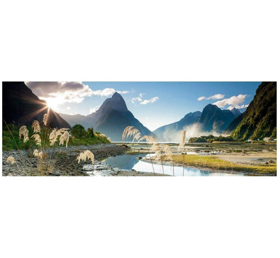 Heye Edition Alexander von Humboldt: Milford Sound Panorama Puzzle 1000pcs