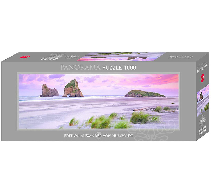Heye Edition Alexander von Humboldt: Wharariki Beach Panorama Puzzle 1000pcs