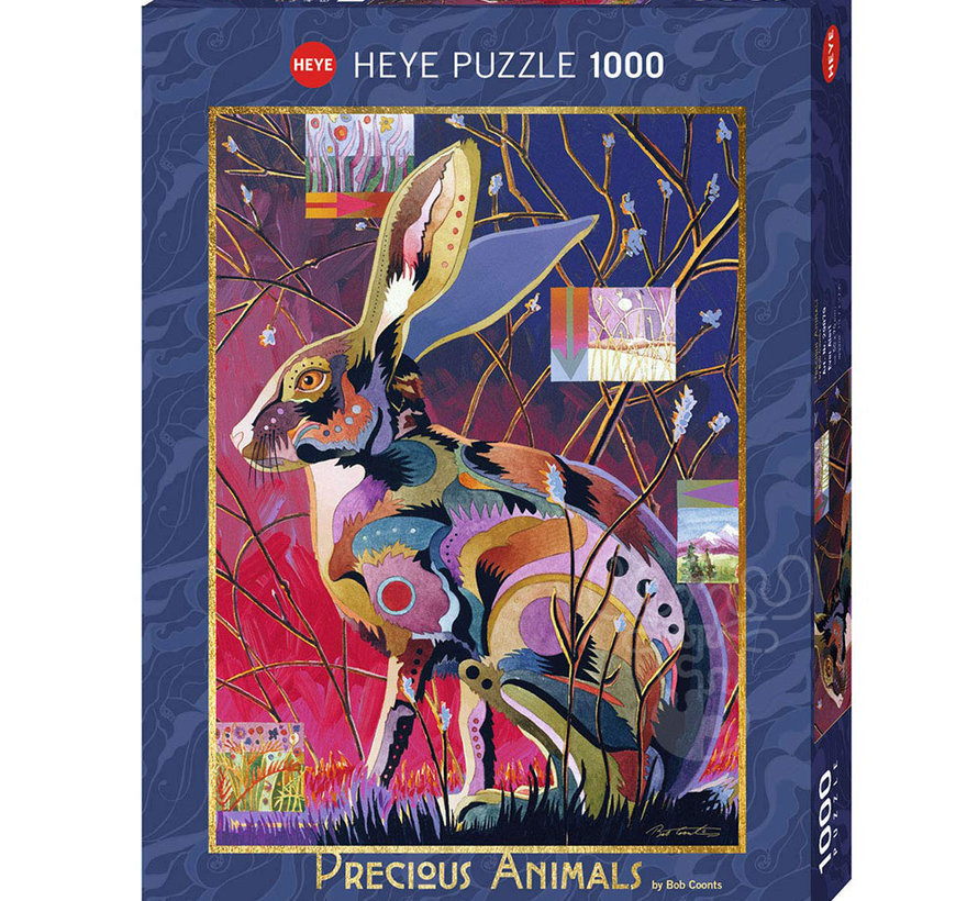 Heye Precious Animals: Ever Alert Puzzle 1000pcs