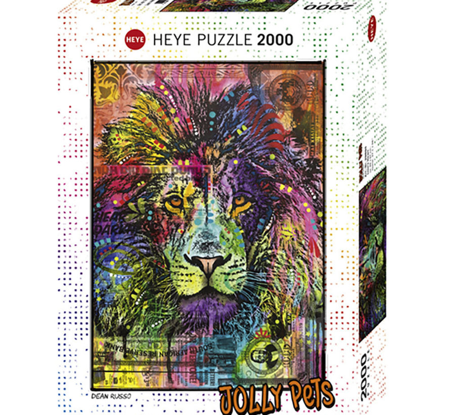 Heye Jolly Pets: Lion's Heart  Puzzle 2000pcs