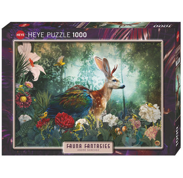 Heye Heye Fauna Fantasies: Jackalope Puzzle 1000pcs