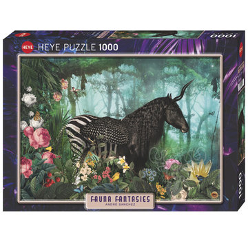 Heye Heye Fauna Fantasies: Equpidae Puzzle 1000pcs