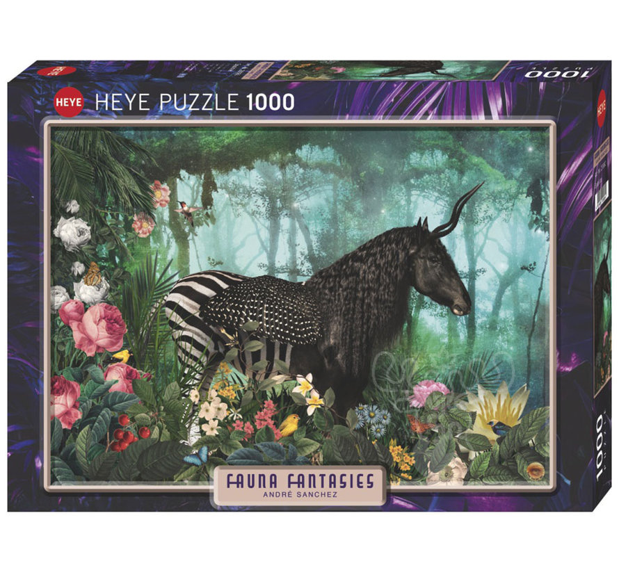 Heye Fauna Fantasies: Equpidae Puzzle 1000pcs