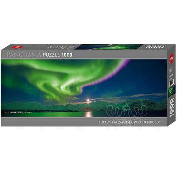 Heye Heye Edition Alexander von Humboldt: Polar Light Panorama Puzzle 1000pcs