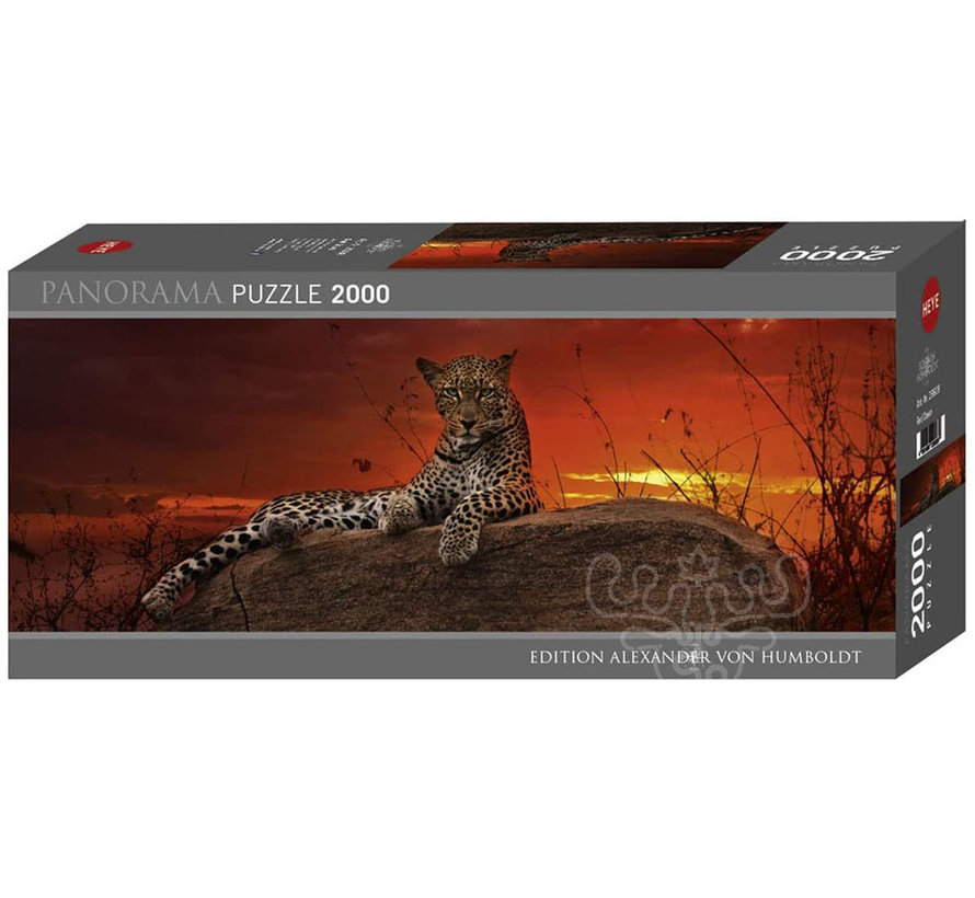 Heye Edition Alexander von Humboldt: Red Dawn Panorama Puzzle 2000pcs