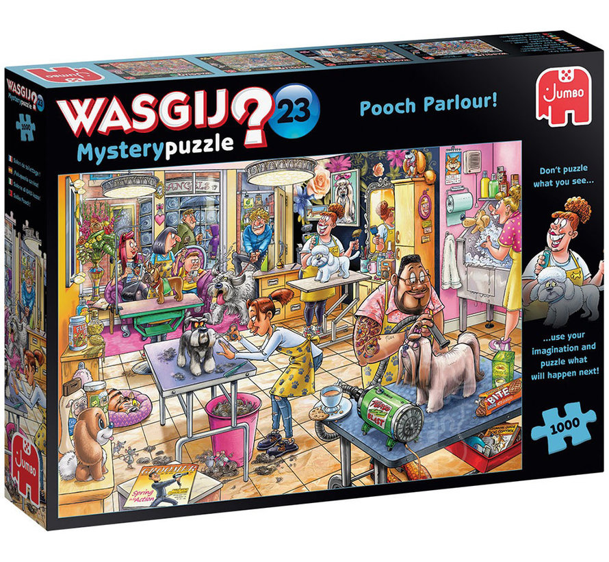 Jumbo Wasgij Mystery 23 Pooch Parlour! Puzzle 1000pcs