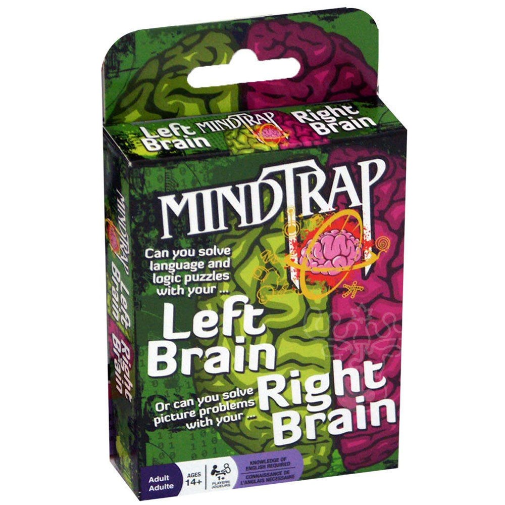 Mindtrap Left Brain Right Brain Puzzles Canada
