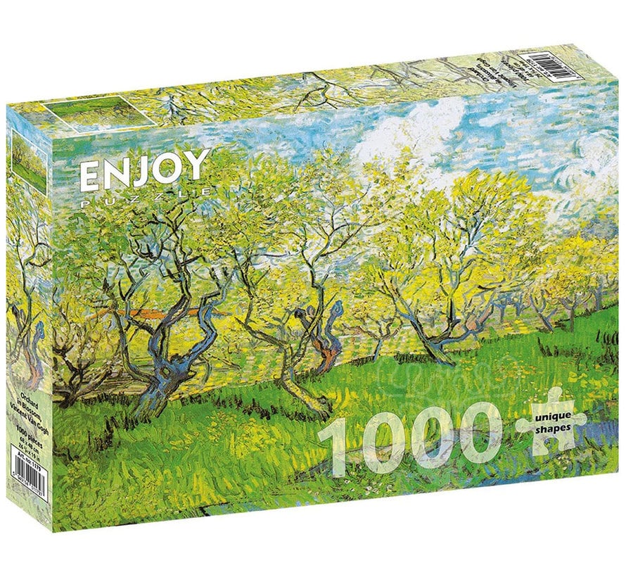 Enjoy Vincent Van Gogh: Orchard in Blossom Puzzle 1000pcs