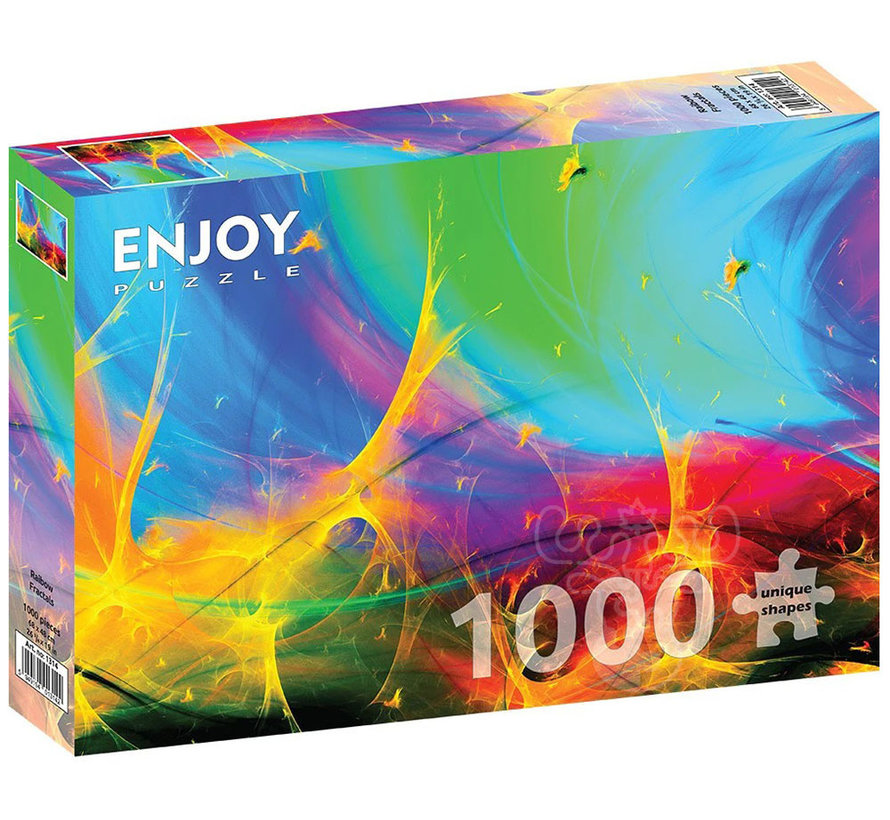 Enjoy Rainbow Fractals Puzzle 1000pcs