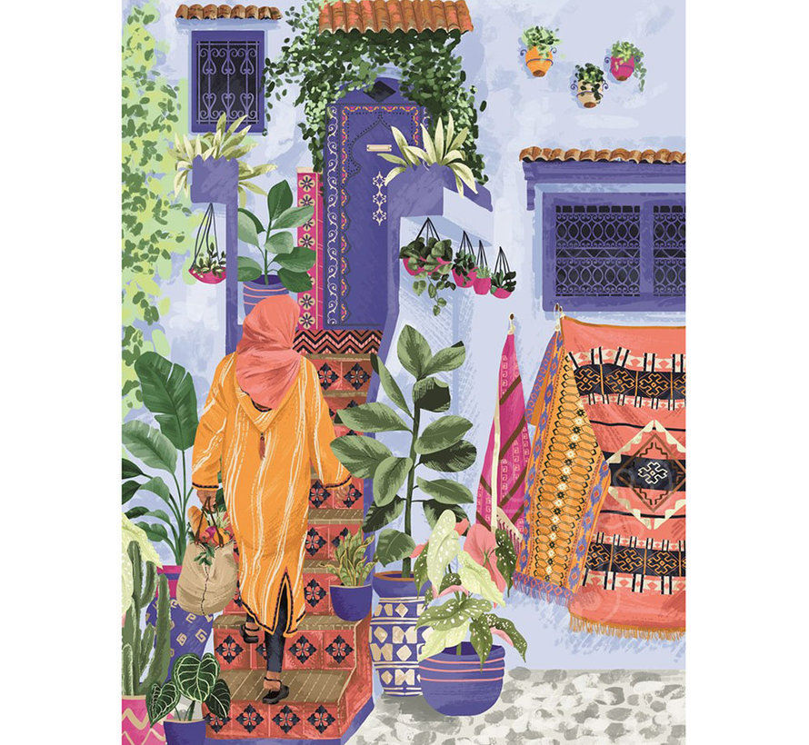 Magnolia Women Around the World - Morocco - Claire Morris Special Edition Puzzle 1000pcs