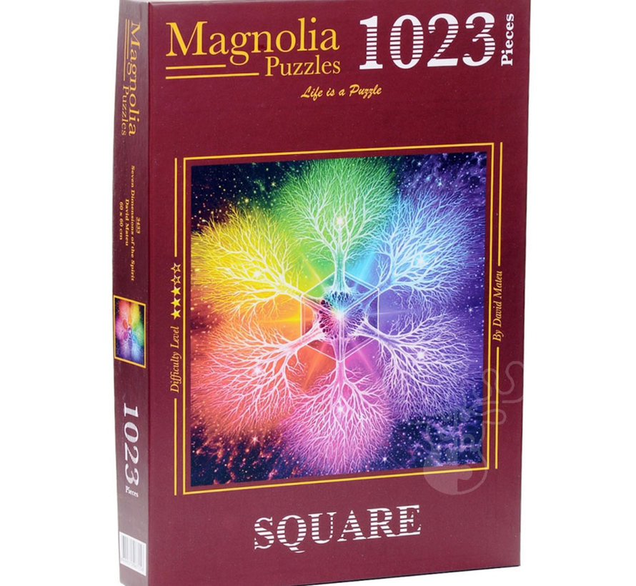 Magnolia Seven Dimensions of the Spirit - David Mateu Special Edition Puzzle 1023pcs