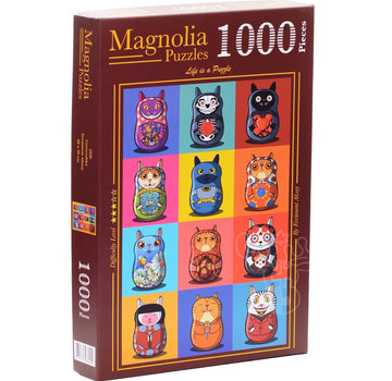 Magnolia Puzzles Magnolia Catryoshka - Ercüment Aksoy Special Edition Puzzle 1000pcs