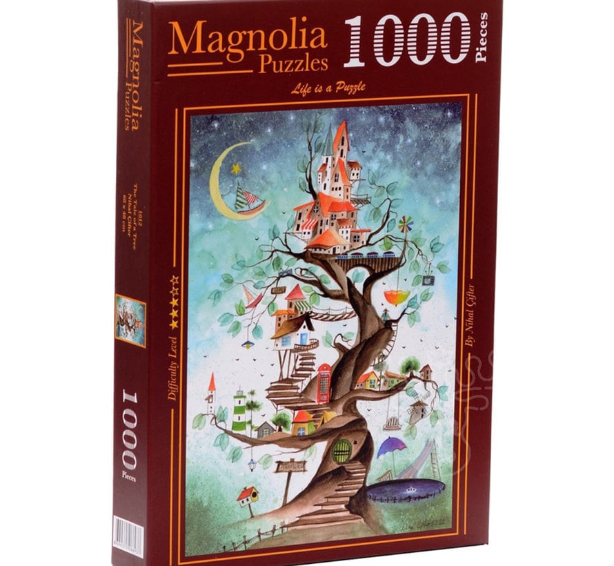 Magnolia The Tale of a Tree - Nihal Çifter Special Edition Puzzle 1000pcs