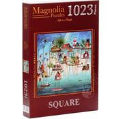 Magnolia Puzzles Magnolia Pier City - Nihal Çifter Special Edition Puzzle 1023pcs