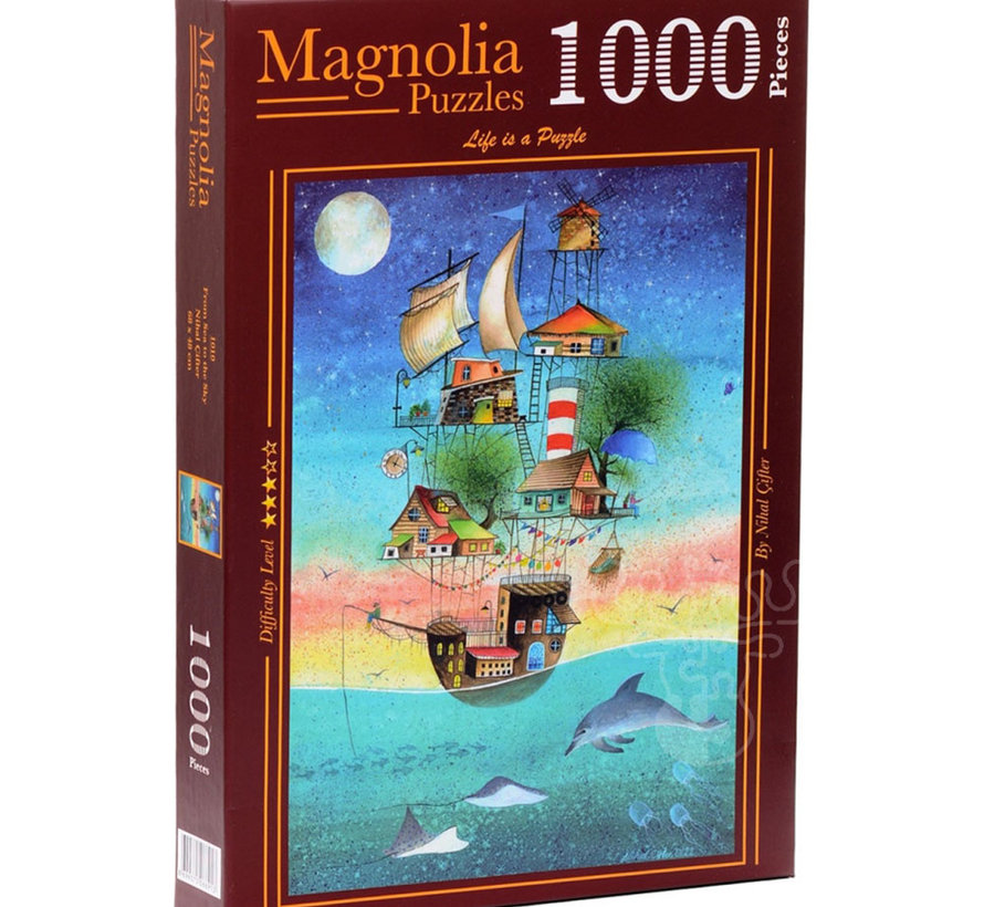 Magnolia From Sea to the Sky - Nihal Çifter Special Edition Puzzle 1000pcs