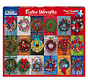 White Mountain Festive Wreaths Puzzle 1000pcs