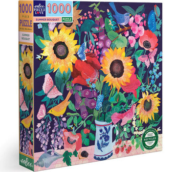 EeBoo eeBoo Summer Bouquet Puzzle 1000pcs