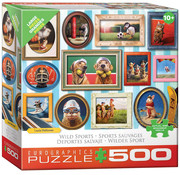 Eurographics Eurographics Heffernan: World of Sports Large Pieces Family Puzzle 500pcs
