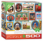 Eurographics Heffernan: World of Sports Large Pieces Family Puzzle 500pcs