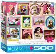 Eurographics Eurographics Heffernan: A Day at the Spa Large Pieces Family Puzzle 500pcs