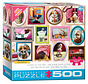 Eurographics Heffernan: A Day at the Spa Large Pieces Family Puzzle 500pcs