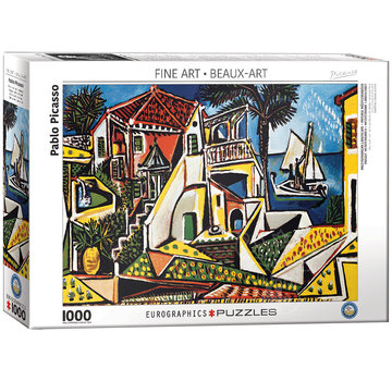 Eurographics Eurographics Picasso: Mediterranean Landscape Puzzle 1000pcs