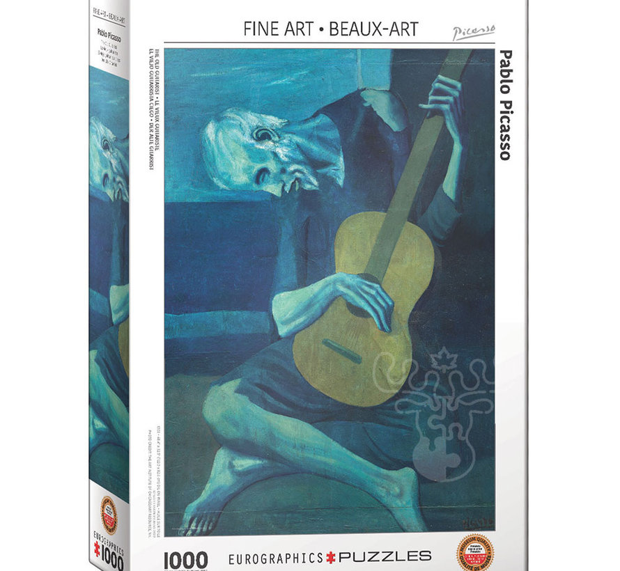 Eurographics Fine Art Picasso: The Old Guitarist Puzzle 1000pcs