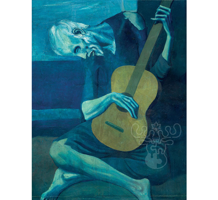 Eurographics Fine Art Picasso: The Old Guitarist Puzzle 1000pcs